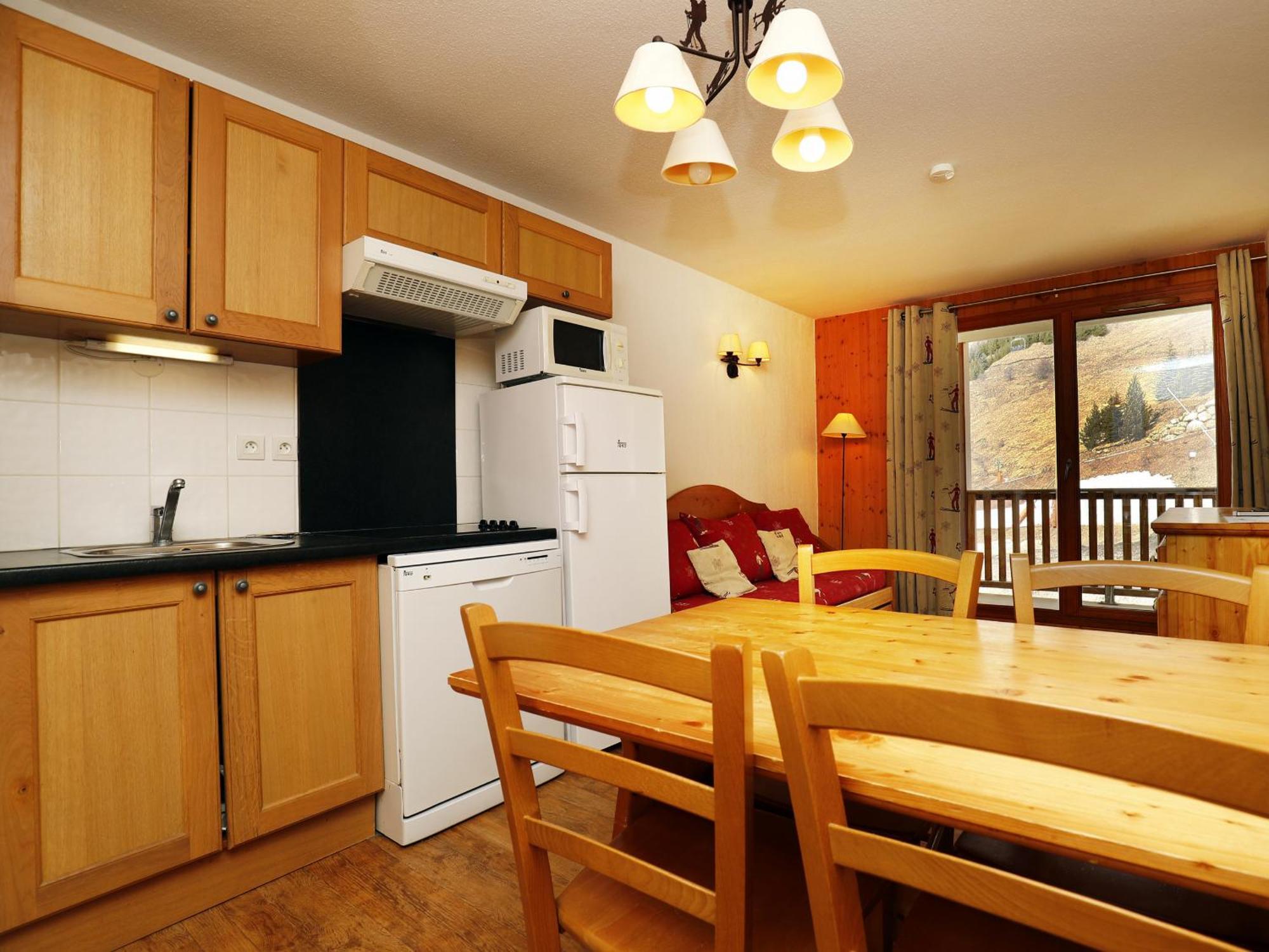 Apartamento Appt 4 Pers Aux Pieds Des Pistes Avec Balcon Et Parking Orcières Exterior foto