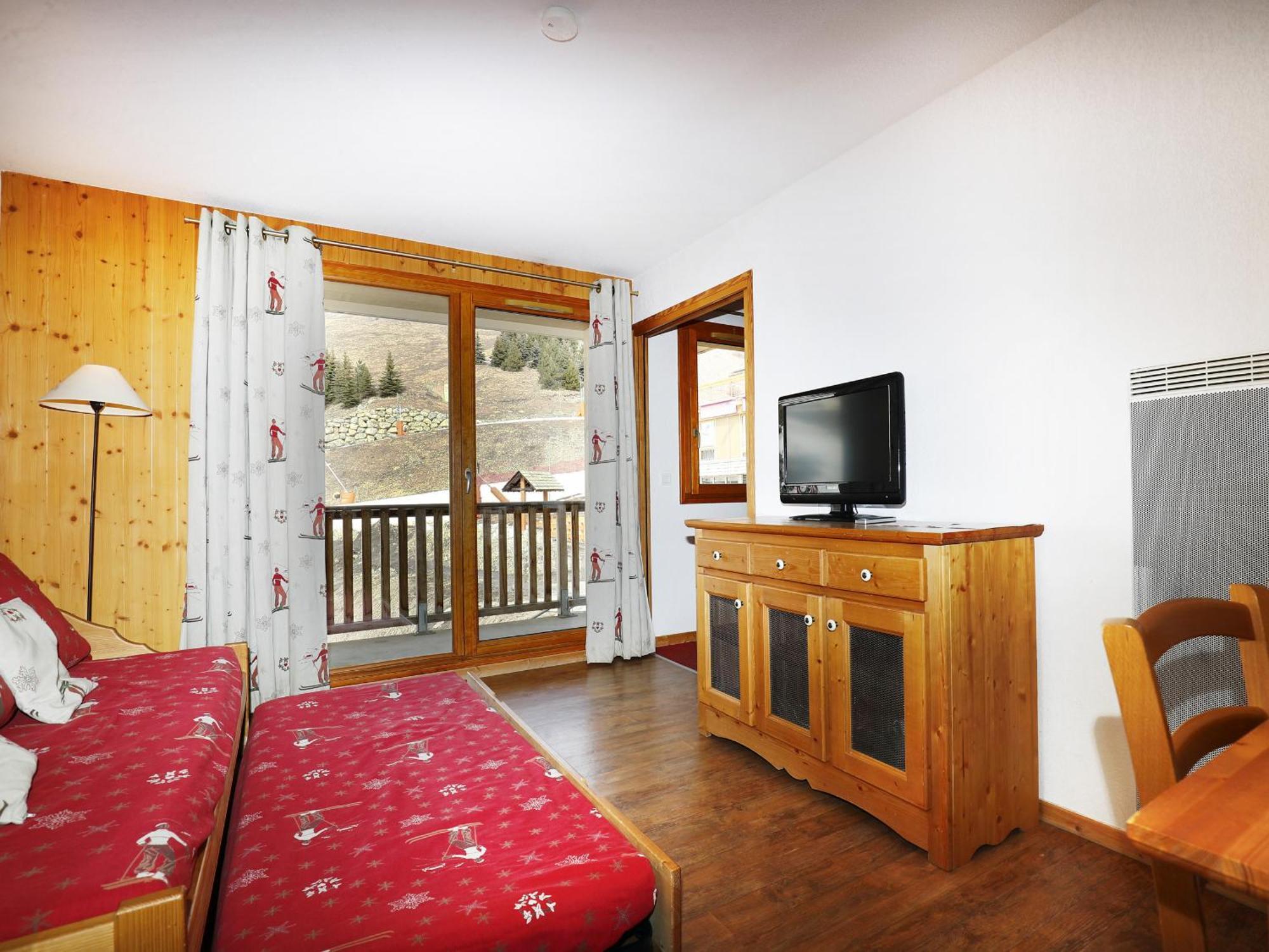 Apartamento Appt 4 Pers Aux Pieds Des Pistes Avec Balcon Et Parking Orcières Exterior foto